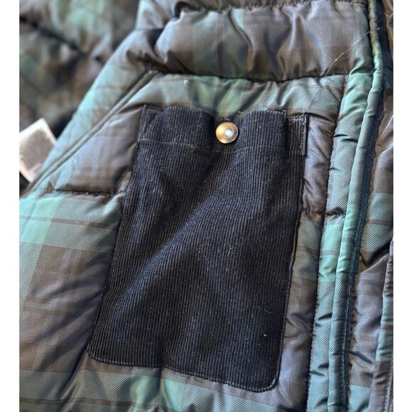 Polo Ralph Lauren Mens Vintage Corduroy Down Jacket Water Resistant Navy L - Picture 8 of 16